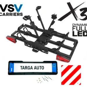 VSV X3 LED BLACK NOSILEC ZA KOLESA