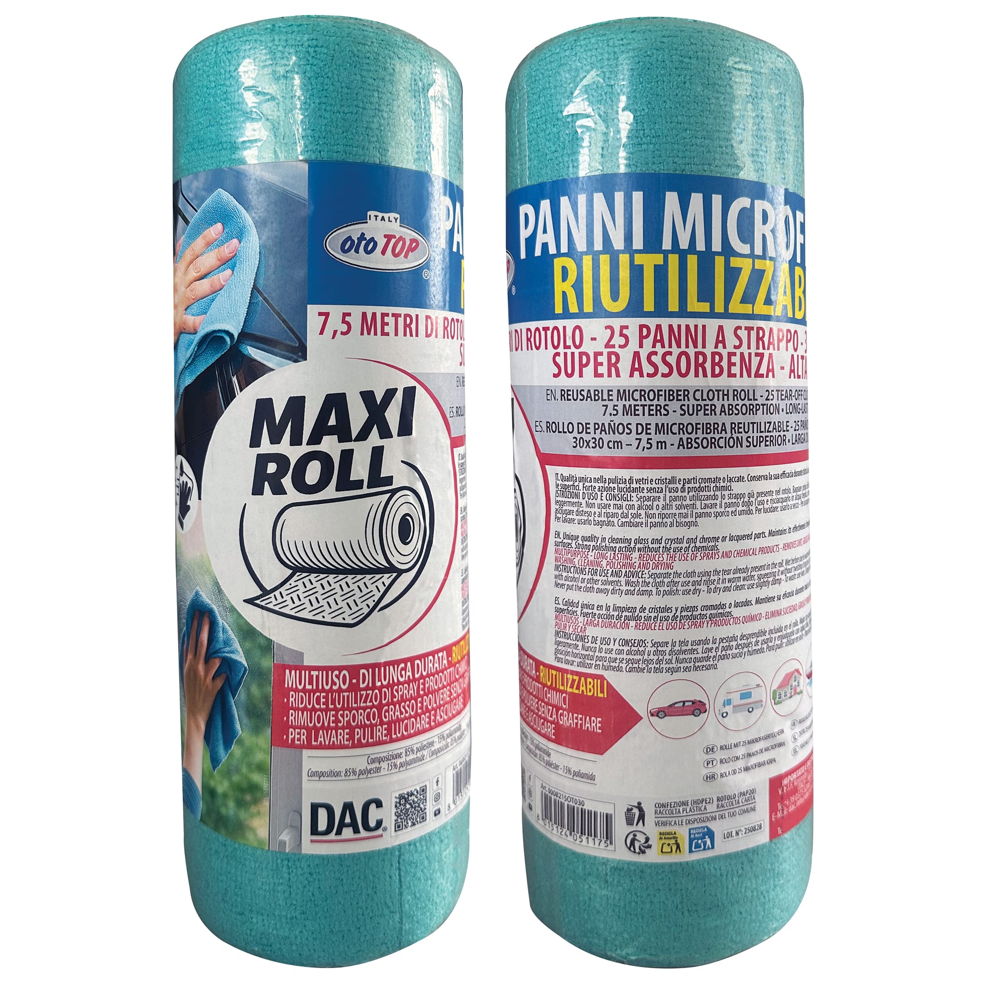 DAC MAXI ROLA 7,5M PRALNA MIKRO KRPA